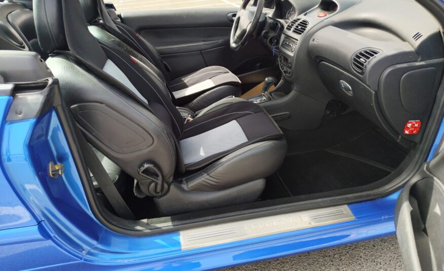 PEUGEOT 206cc 1.6 GASOLINA 109 CV 153.000 KM 2006 AUTOMATICO