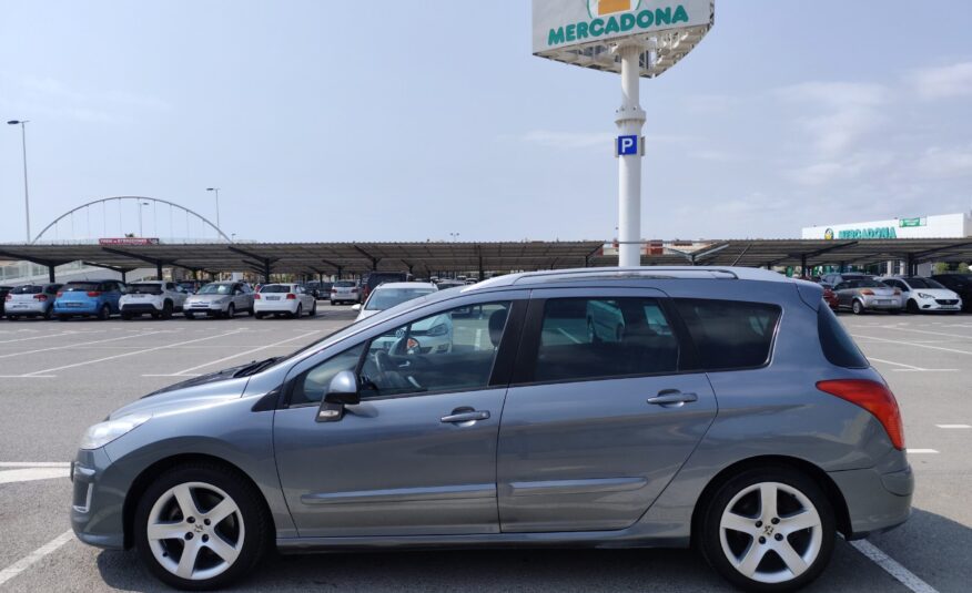 PEUGEOT 308 SW 1.6 GASOLINA 156 CV 132.000 KM 2011 AUTOMATICO (7 PLAZAS OPCIONAL)