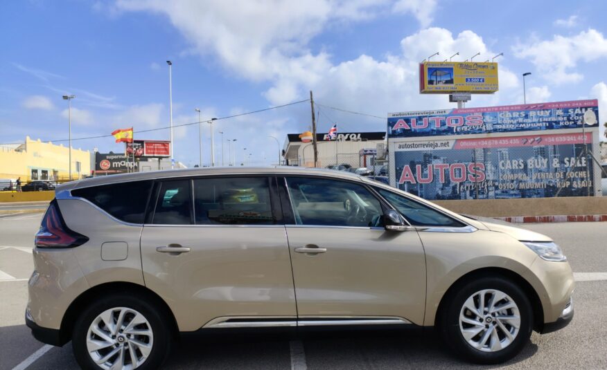 RENAULT ESPACE 1.6 DIESEL 160 CV 150.000 KM 2016 7 PLAZAS AUTOMATICO