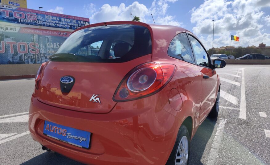 FORD KA 1.2 GASOLINA 70 CV 104.000 KM 2009 MANUAL (SIN A/C)