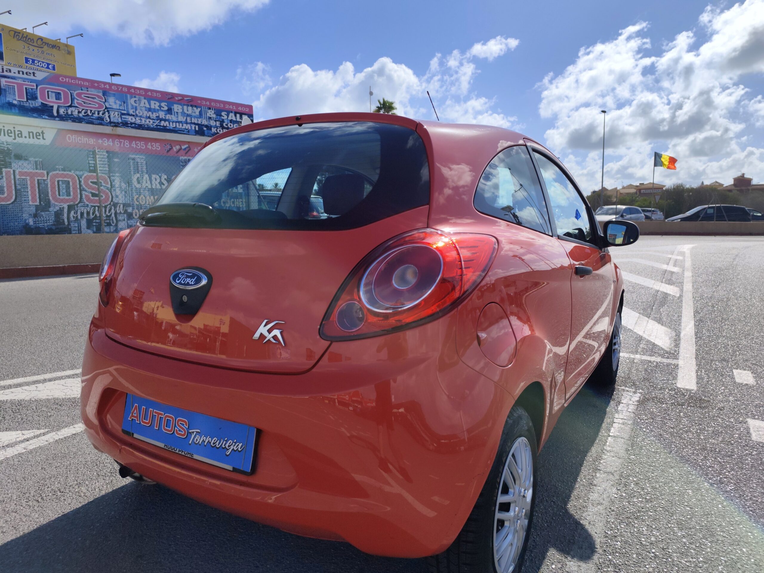 FORD KA 1.2 GASOLINA 70 CV 104.000 KM 2009 MANUAL (SIN A/C)