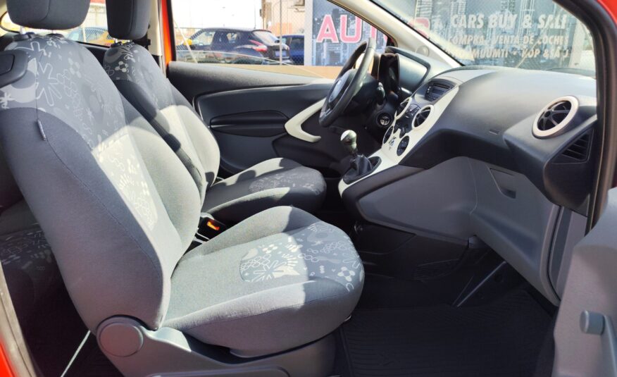FORD KA 1.2 GASOLINA 70 CV 104.000 KM 2009 MANUAL (SIN A/C)