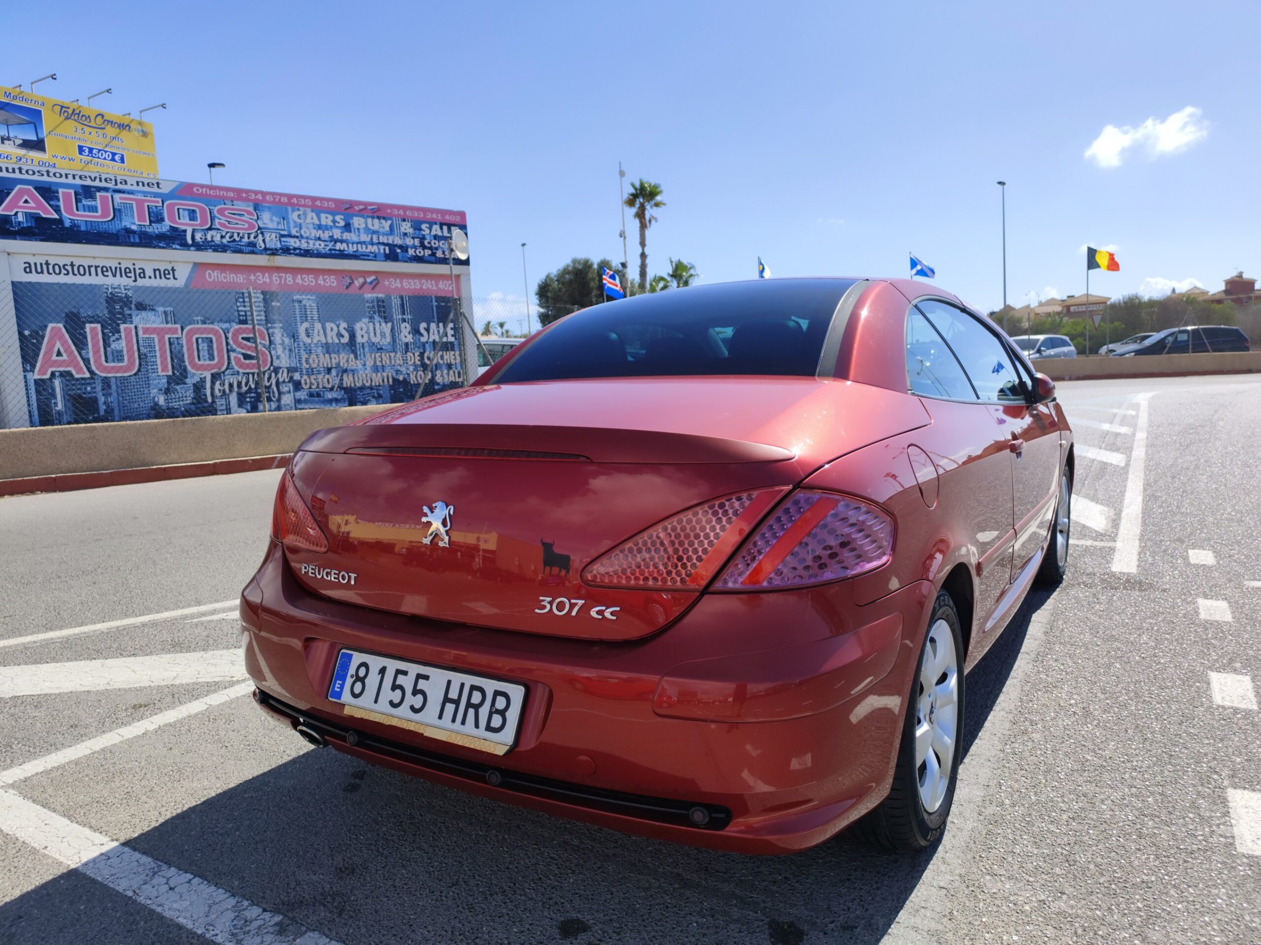 PEUGEOT 307cc 2.0 GASOLINA 140 CV 103.000 KM 2006 MANUAL CABRIO