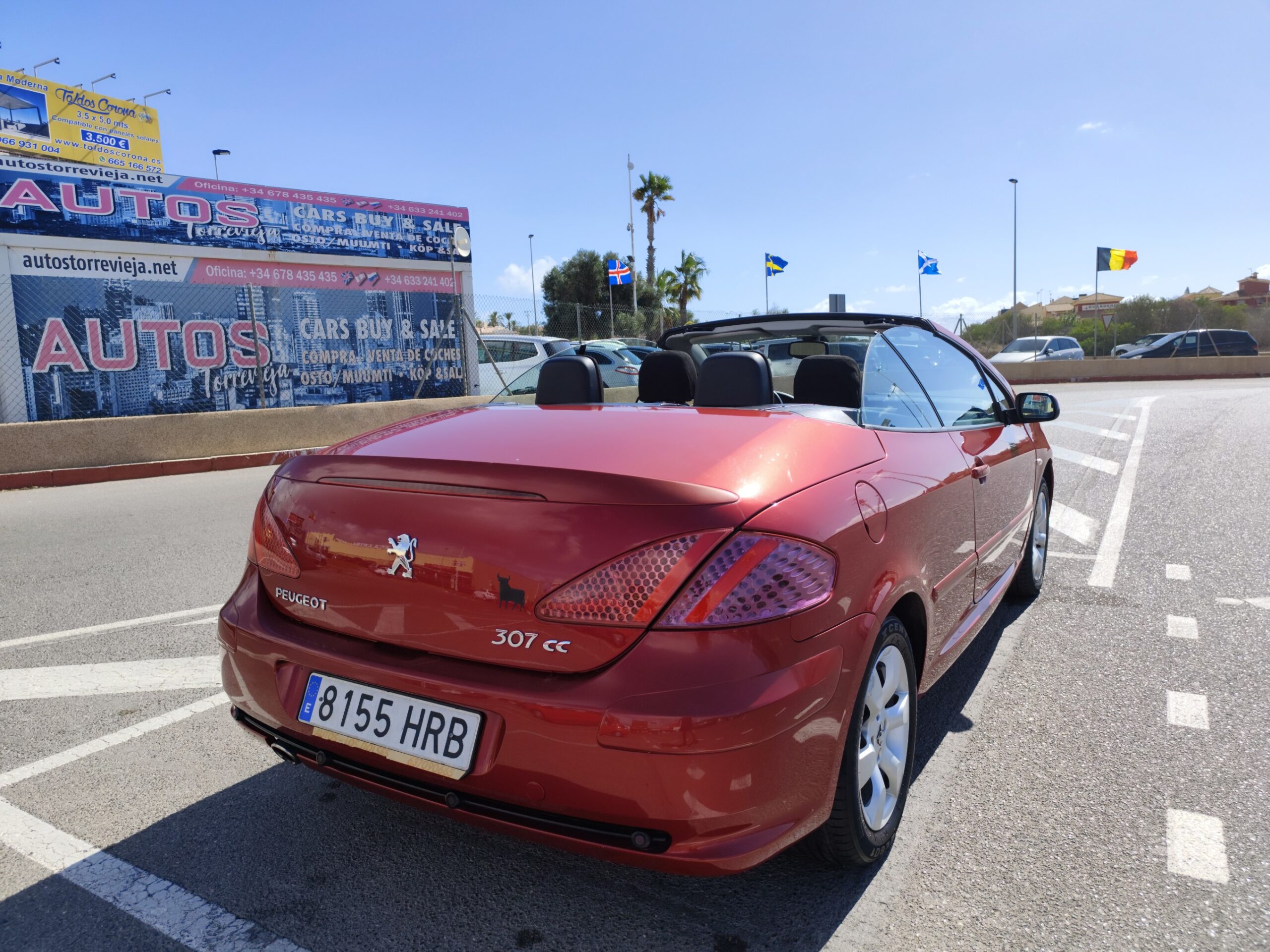 PEUGEOT 307cc 2.0 GASOLINA 140 CV 103.000 KM 2006 MANUAL CABRIO