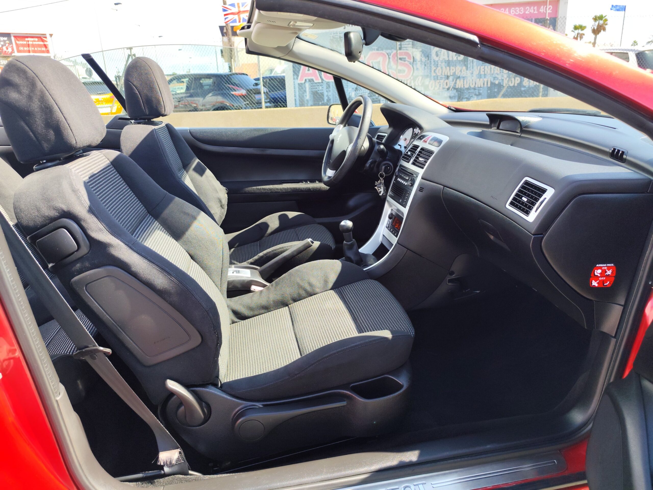 PEUGEOT 307cc 2.0 GASOLINA 140 CV 103.000 KM 2006 MANUAL CABRIO