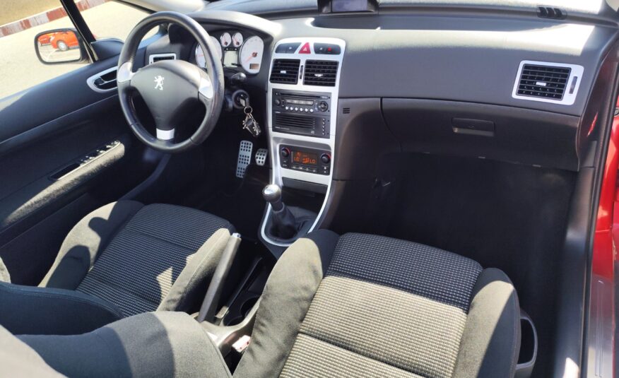 PEUGEOT 307cc 2.0 GASOLINA 140 CV 103.000 KM 2006 MANUAL CABRIO