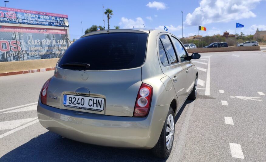 NISSAN MICRA 1.2 GASOLINA 80 CV 147.000 2003 MANUAL