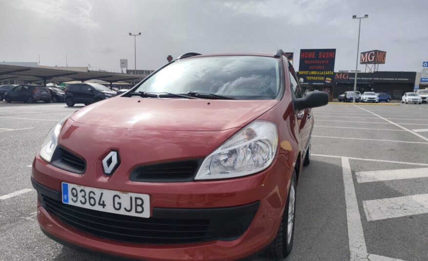 RENAULT CLIO 1.2 GASOLINA 75 CV 170.000 KM 2008 MANUAL