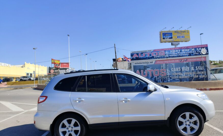 HYUNDAI SANTA FE 2.2 DIESEL 155 CV 145.000 KM 2008 7 PLAZAS AUTOMATICO
