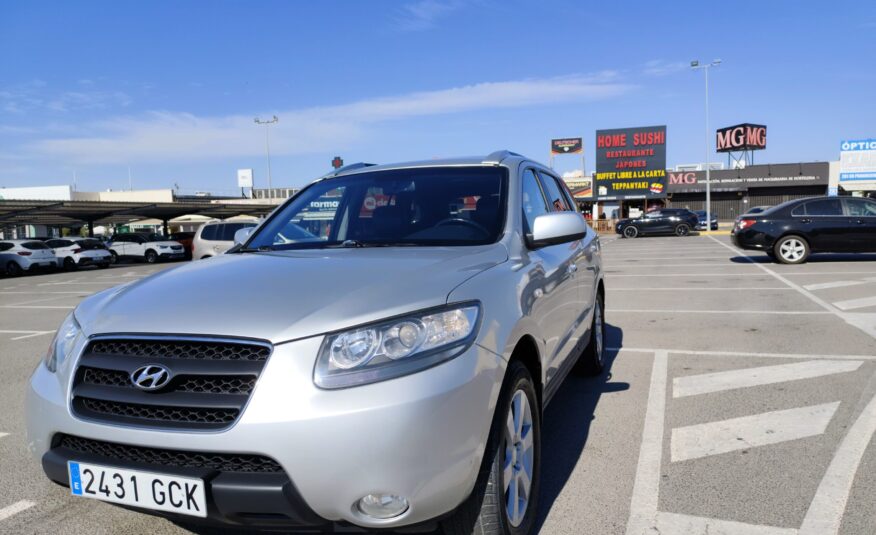 HYUNDAI SANTA FE 2.2 DIESEL 155 CV 145.000 KM 2008 7 PLAZAS AUTOMATICO