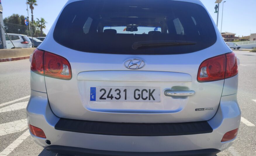 HYUNDAI SANTA FE 2.2 DIESEL 155 CV 145.000 KM 2008 7 PLAZAS AUTOMATICO