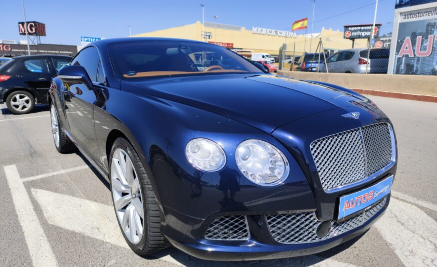 BENTLEY CONTINENTAL GT W12  6.0 GASOLINA 575 CV 2011 134.000 KM AUTOMATICO