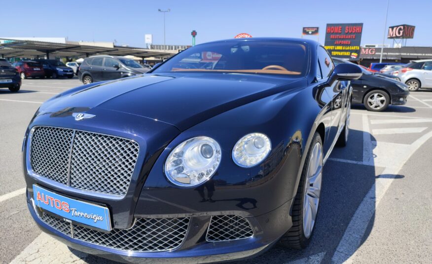 BENTLEY CONTINENTAL GT W12  6.0 GASOLINA 575 CV 2011 134.000 KM AUTOMATICO