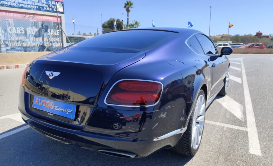 BENTLEY CONTINENTAL GT W12  6.0 GASOLINA 575 CV 2011 134.000 KM AUTOMATICO