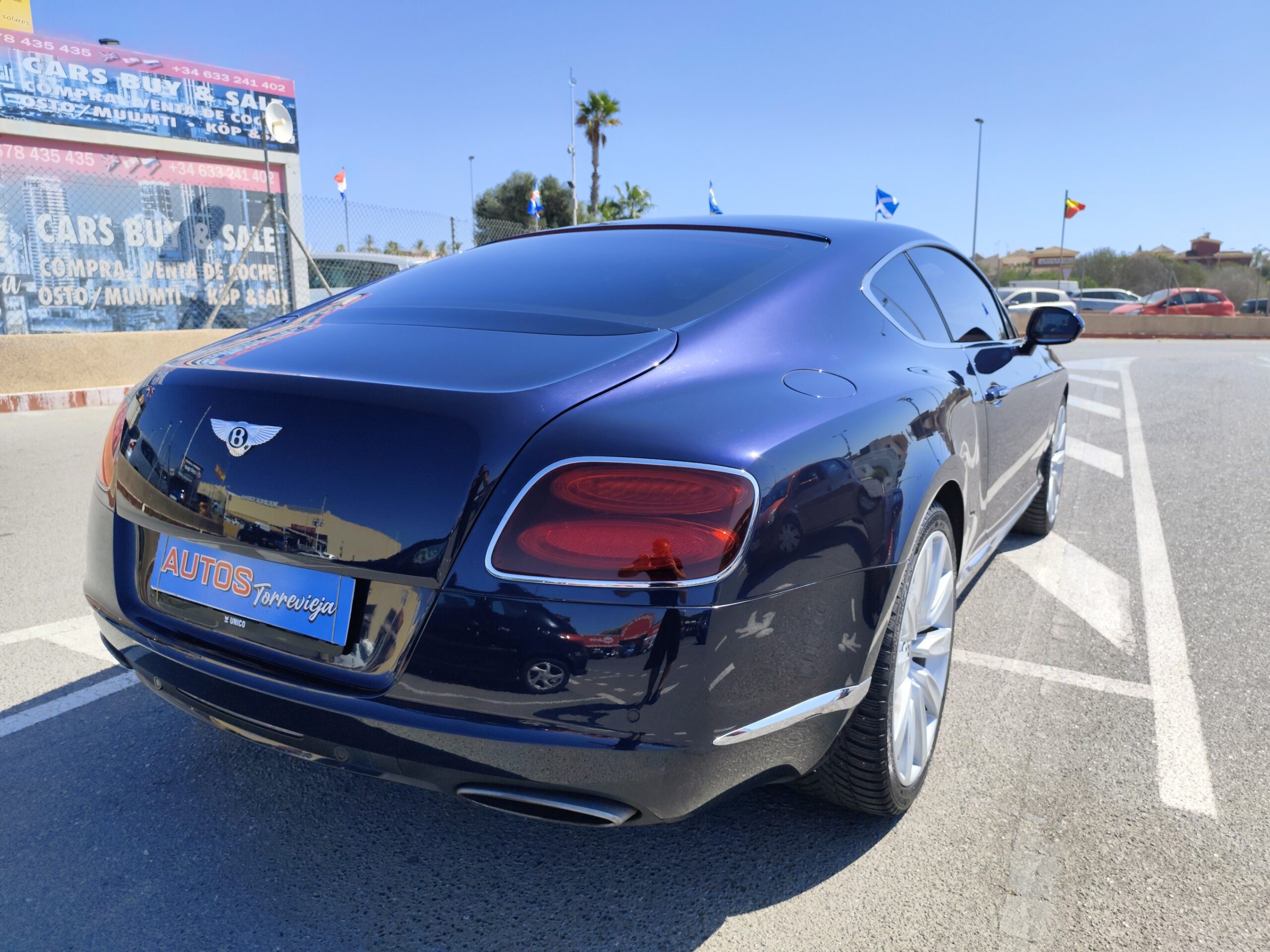 BENTLEY CONTINENTAL GT W12  6.0 GASOLINA 575 CV 2011 134.000 KM AUTOMATICO