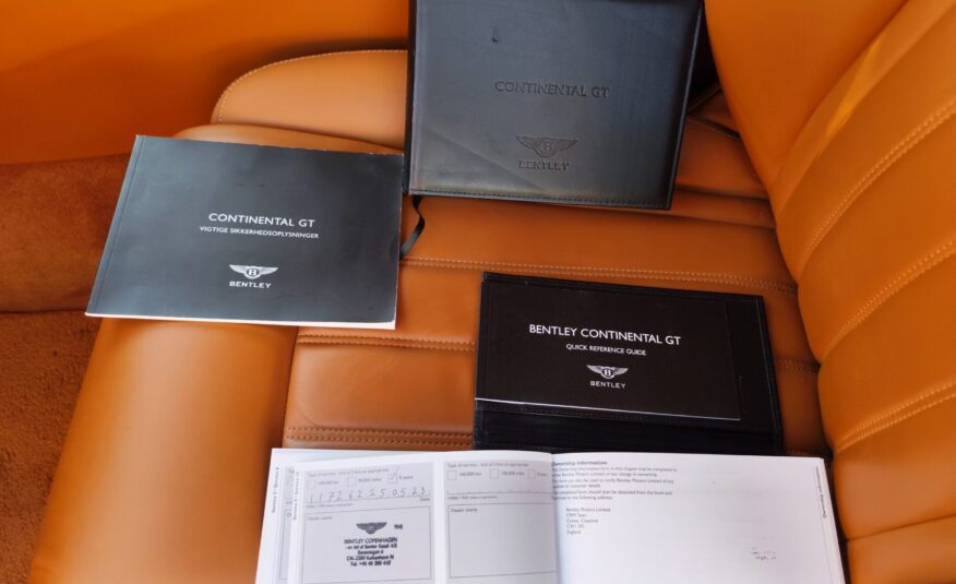 BENTLEY CONTINENTAL GT W12  6.0 GASOLINA 575 CV 2011 134.000 KM AUTOMATICO