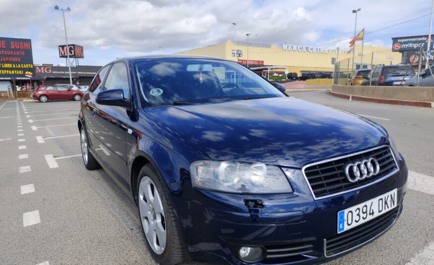AUDI A-3 2.0 GASOLINA 150 CV 200.000 KM 2005 AUTOMATICO