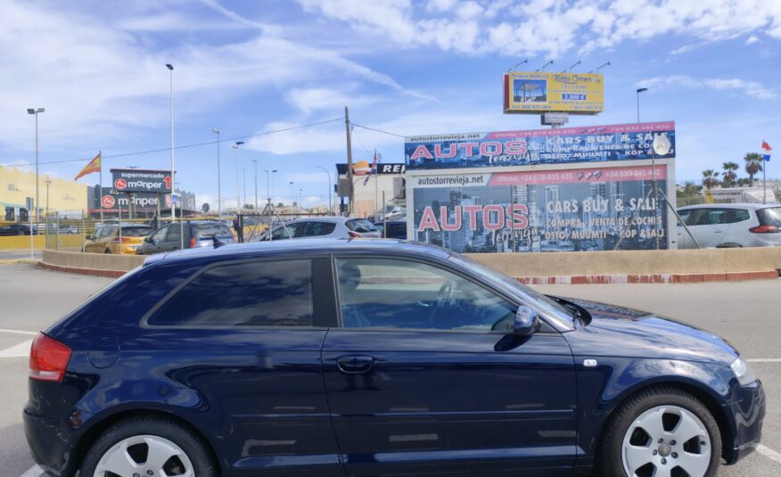 AUDI A-3 2.0 GASOLINA 150 CV 200.000 KM 2005 AUTOMATICO