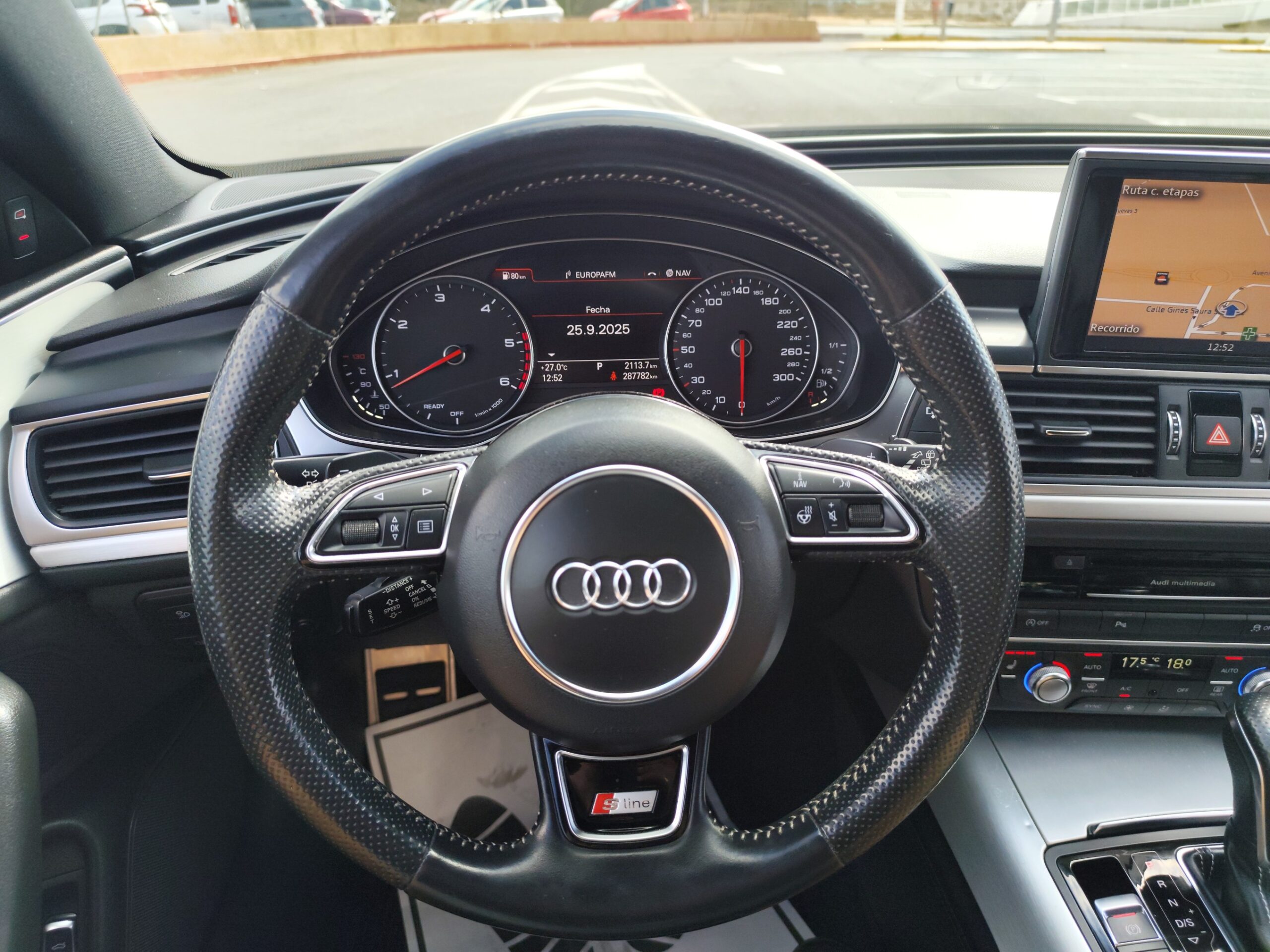 AUDI A-6 S LINE QUATTRO 3.0 DIESEL 272 CV 2017 287.000 KM AUTOMATICO