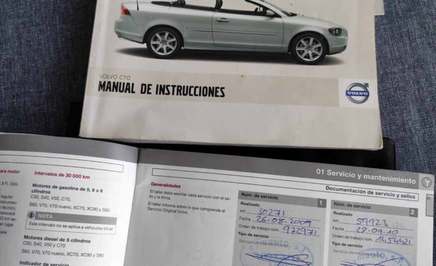 VOLVO C-70 2.4 DIESEL 179 CV 2007 168.000 KM AUTOMATICO