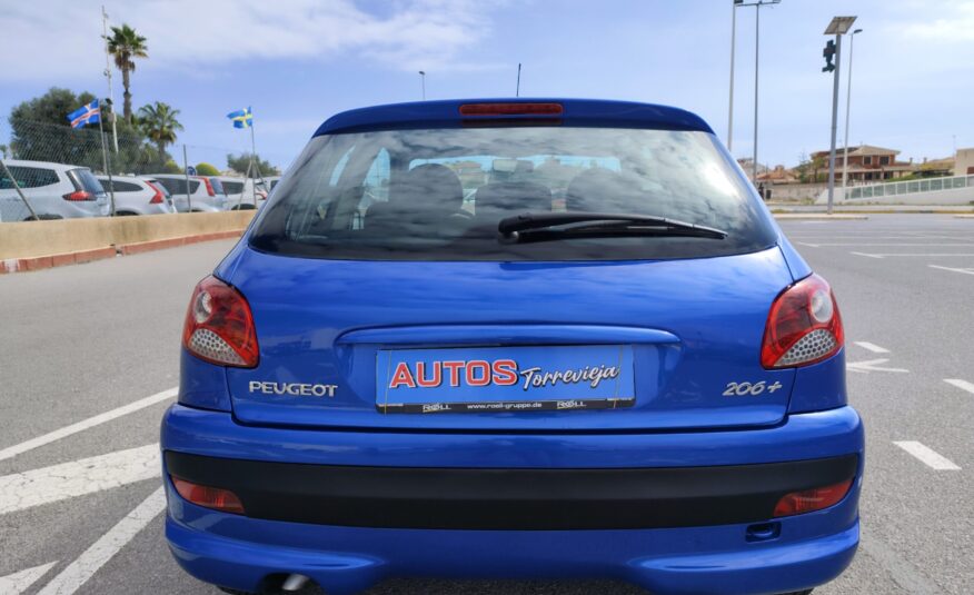 PEUGEOT 206+ 1.4 GASOLINA 75 CV 132.000 KM 2012 MANUAL