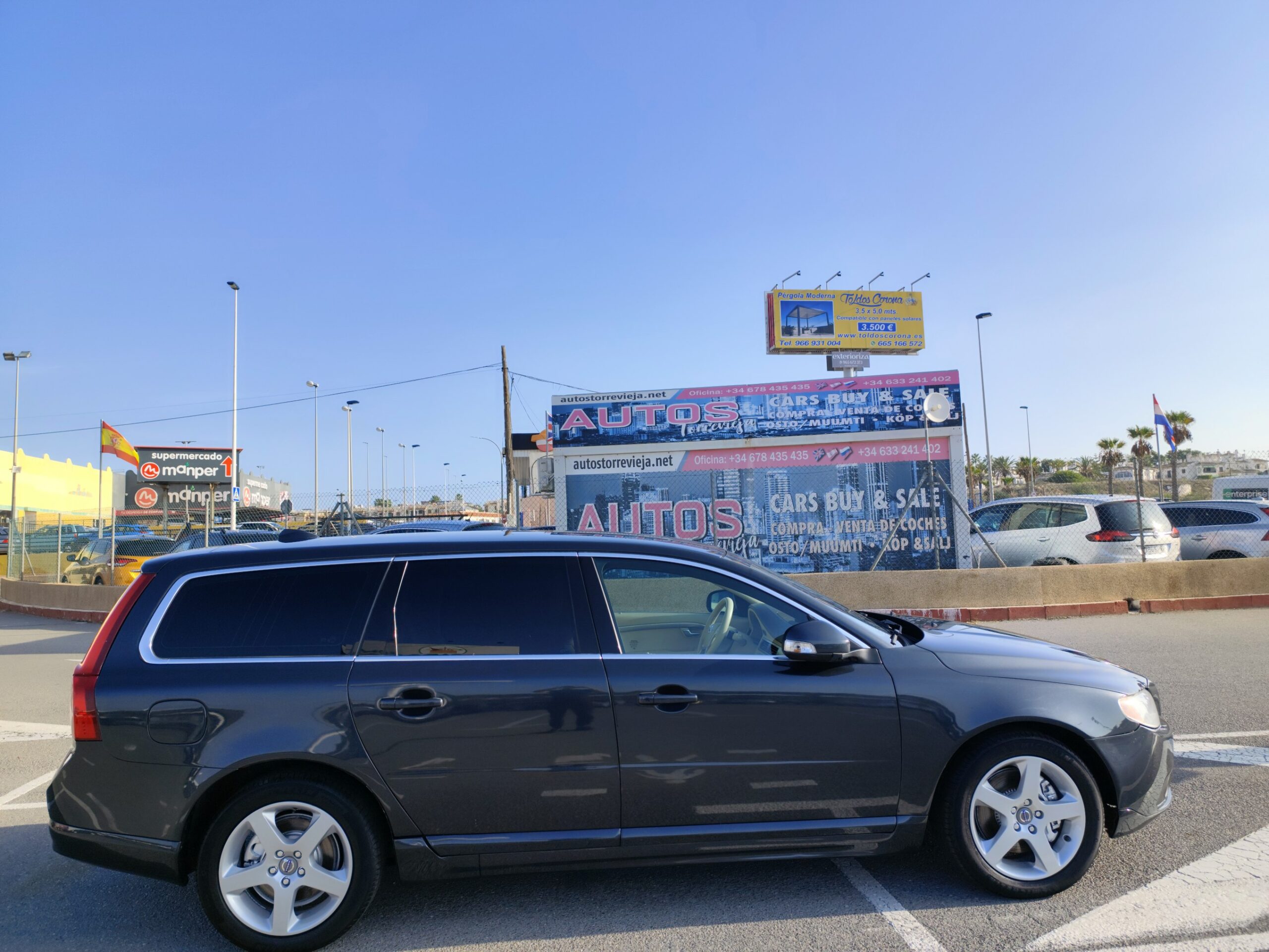 VOLVO V70 2.4 DIESEL 205 CV 219.000 KM 2010 AUTOMATICO