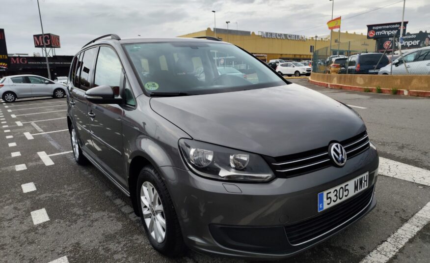 VOLKSWAGEN TOURAN 1.6 DIESEL 105 CV 2011 185.000 KM 7 PLAZAS AUTOMATICO