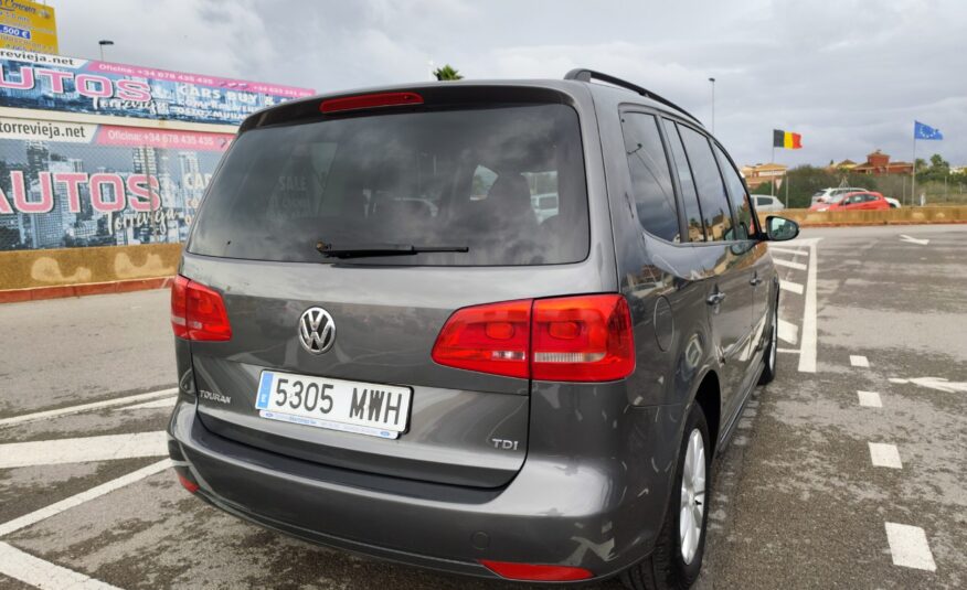 VOLKSWAGEN TOURAN 1.6 DIESEL 105 CV 2011 185.000 KM 7 PLAZAS AUTOMATICO