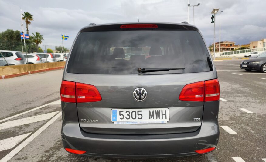 VOLKSWAGEN TOURAN 1.6 DIESEL 105 CV 2011 185.000 KM 7 PLAZAS AUTOMATICO