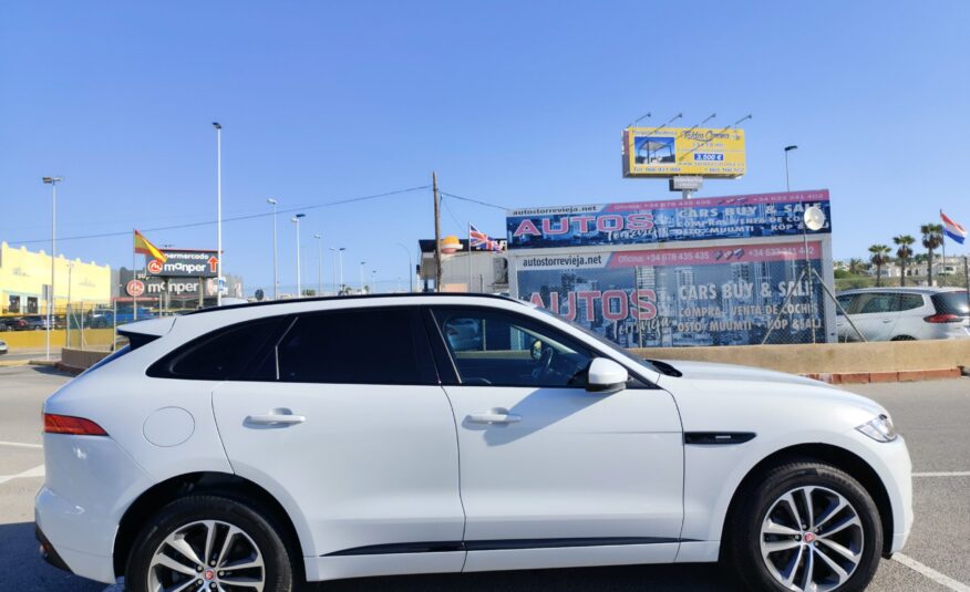 JAGUAR F-PACE 2.0 DIESEL 180 CV 130.000 KM 12/2016 AUTOMATICO