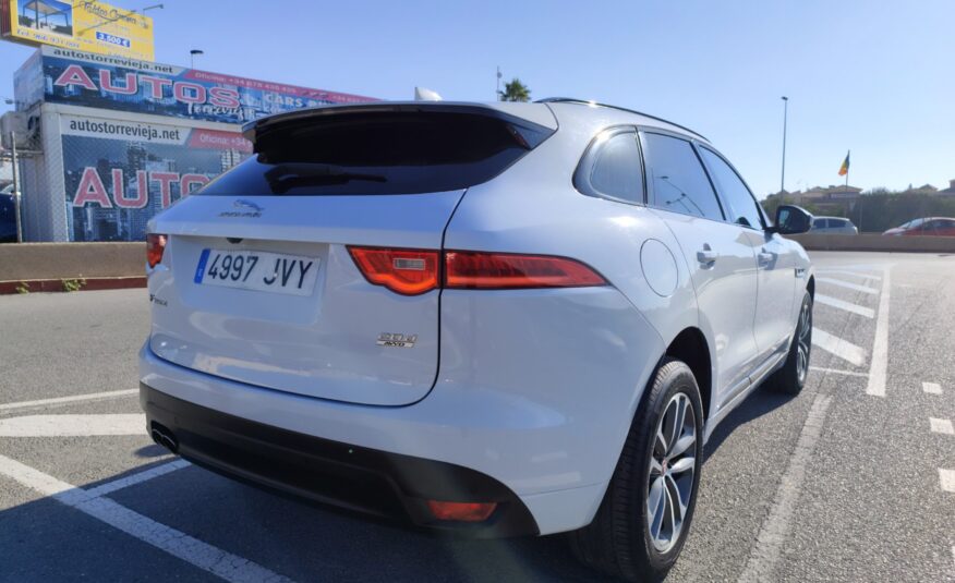 JAGUAR F-PACE 2.0 DIESEL 180 CV 130.000 KM 12/2016 AUTOMATICO