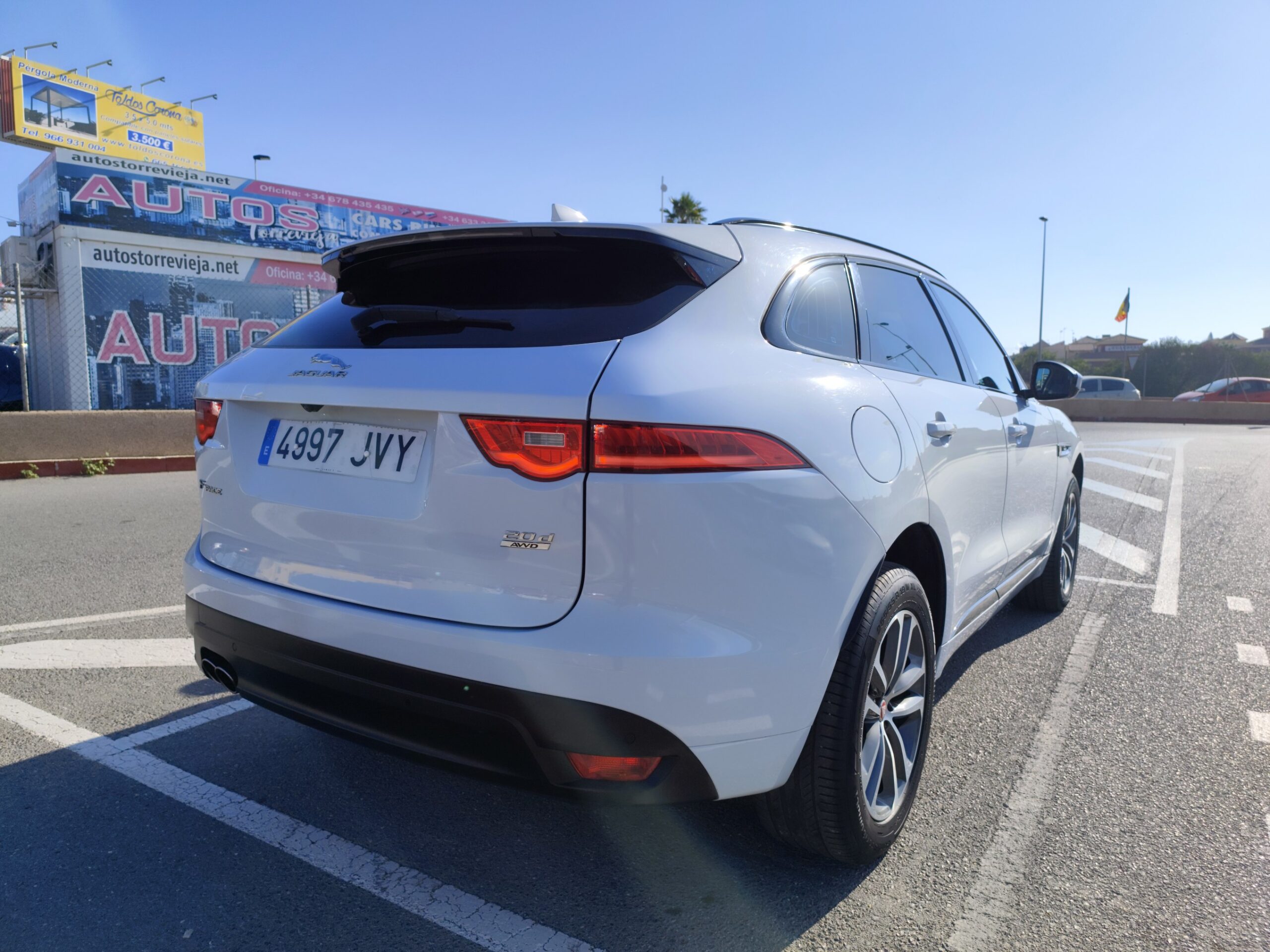 JAGUAR F-PACE 2.0 DIESEL 180 CV 130.000 KM 12/2016 AUTOMATICO