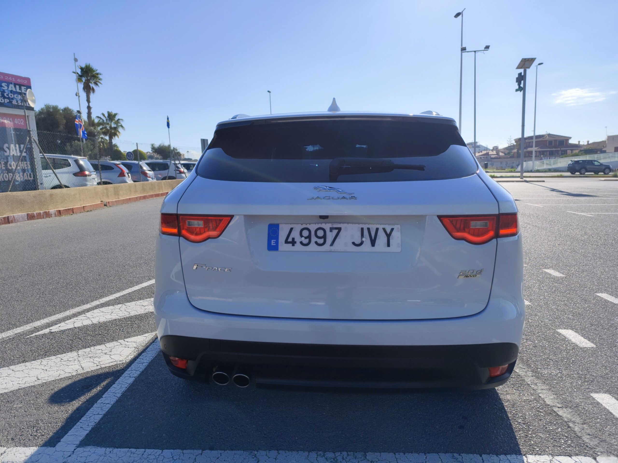 JAGUAR F-PACE 2.0 DIESEL 180 CV 130.000 KM 12/2016 AUTOMATICO