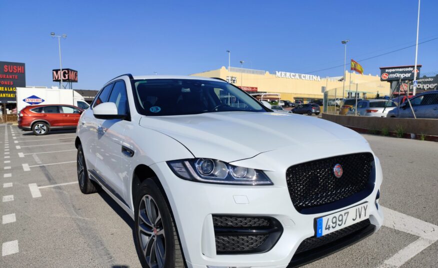JAGUAR F-PACE 2.0 DIESEL 180 CV 130.000 KM 12/2016 AUTOMATICO