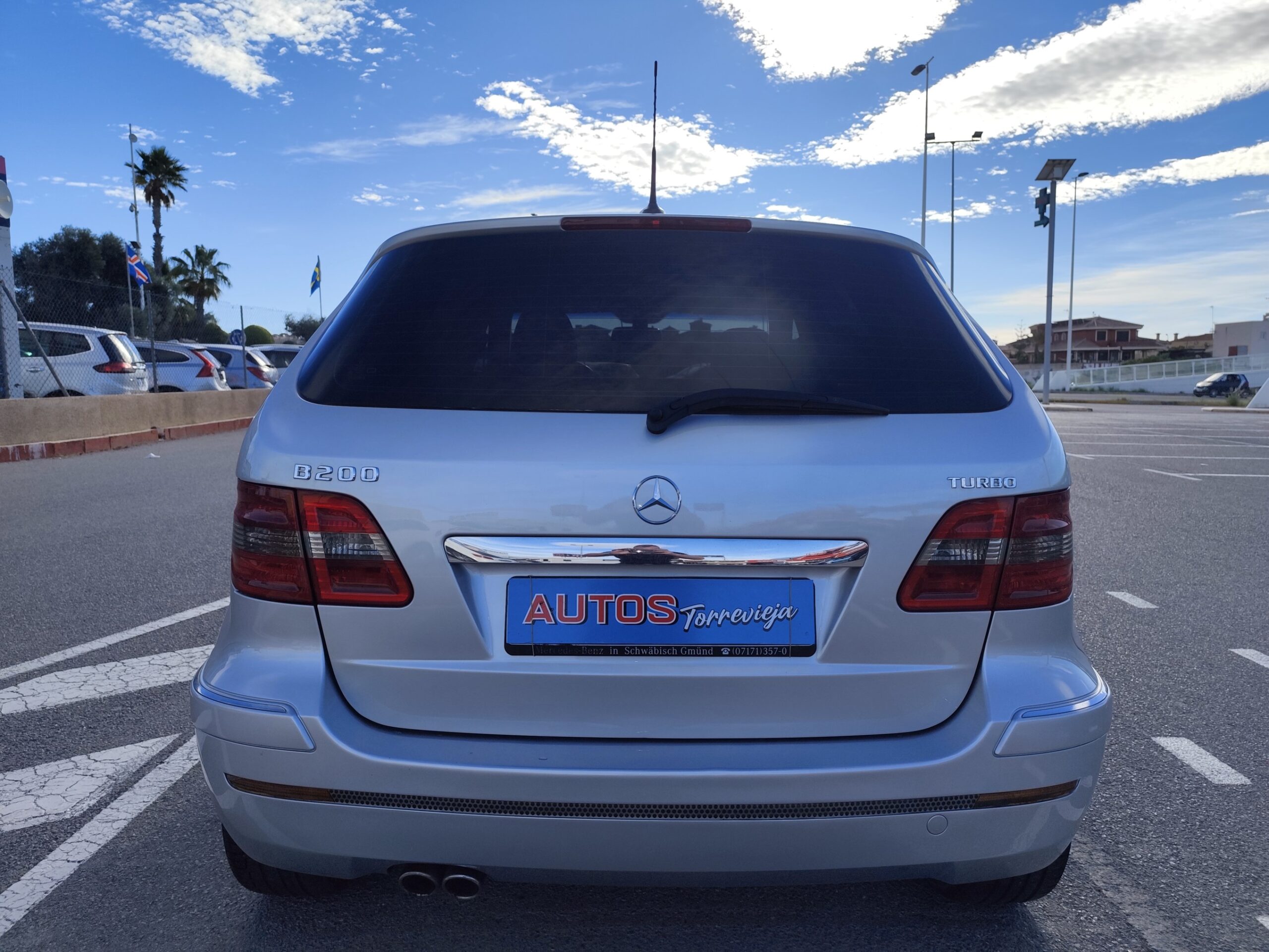 MERCEDES-BENZ B200 TURBO 2.0 GASOLINA 193 CV 2008 156.000 KM AUTOMATICO