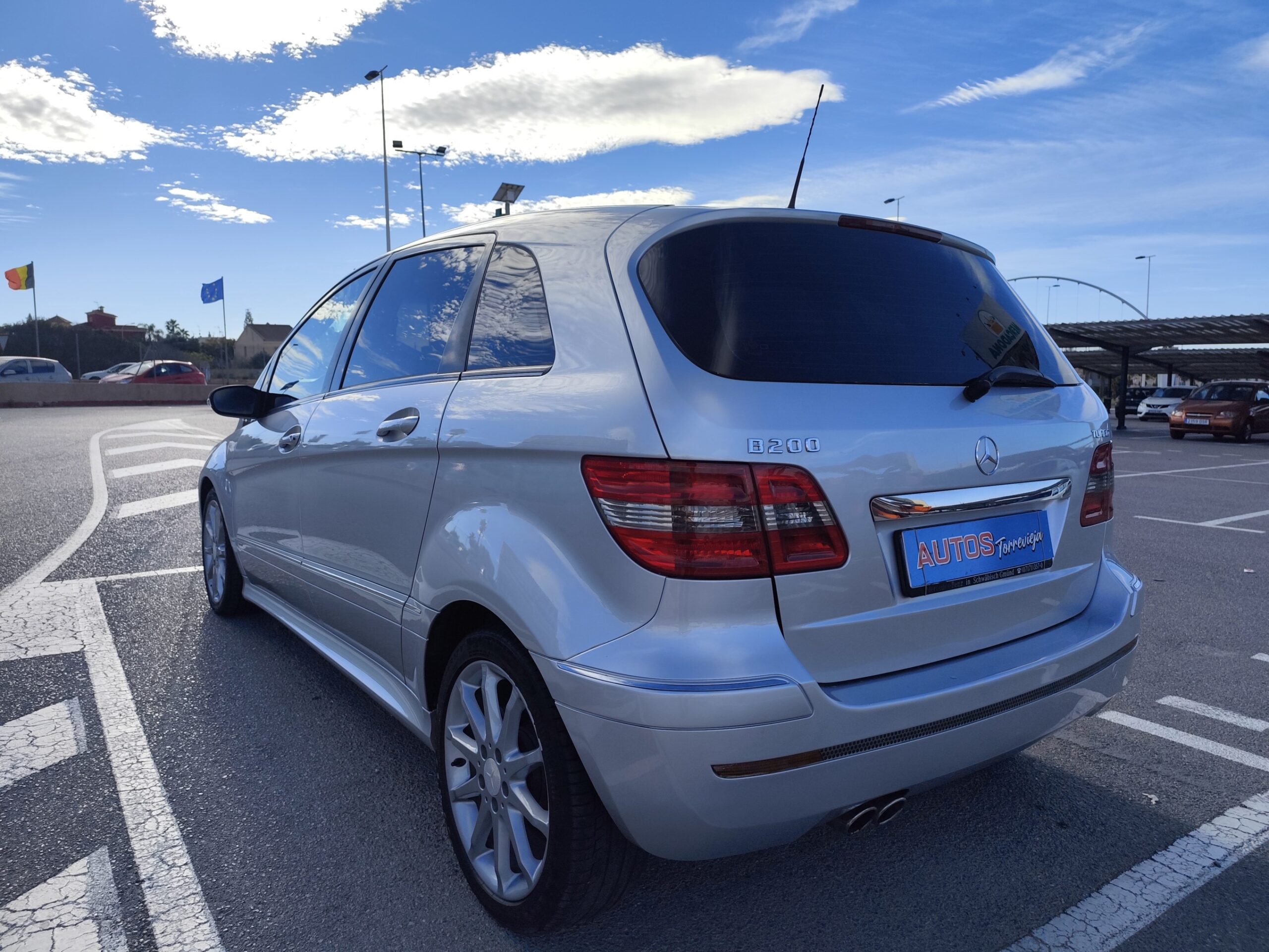 MERCEDES-BENZ B200 TURBO 2.0 GASOLINA 193 CV 2008 156.000 KM AUTOMATICO