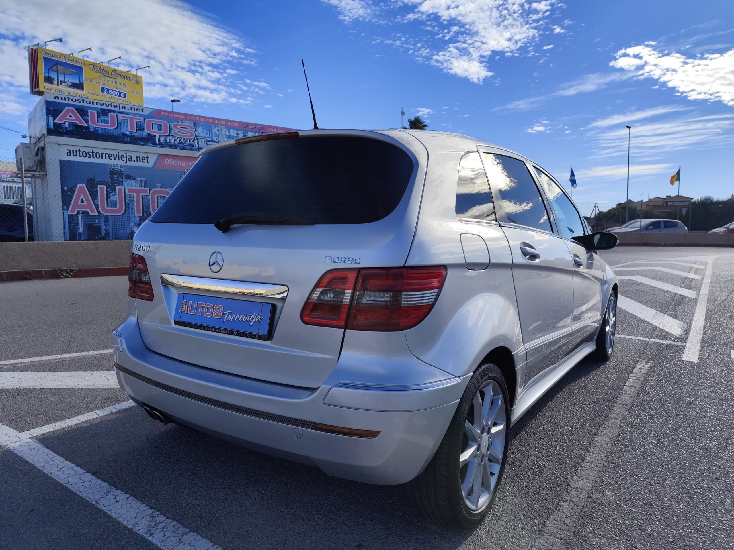 MERCEDES-BENZ B200 TURBO 2.0 GASOLINA 193 CV 2008 156.000 KM AUTOMATICO