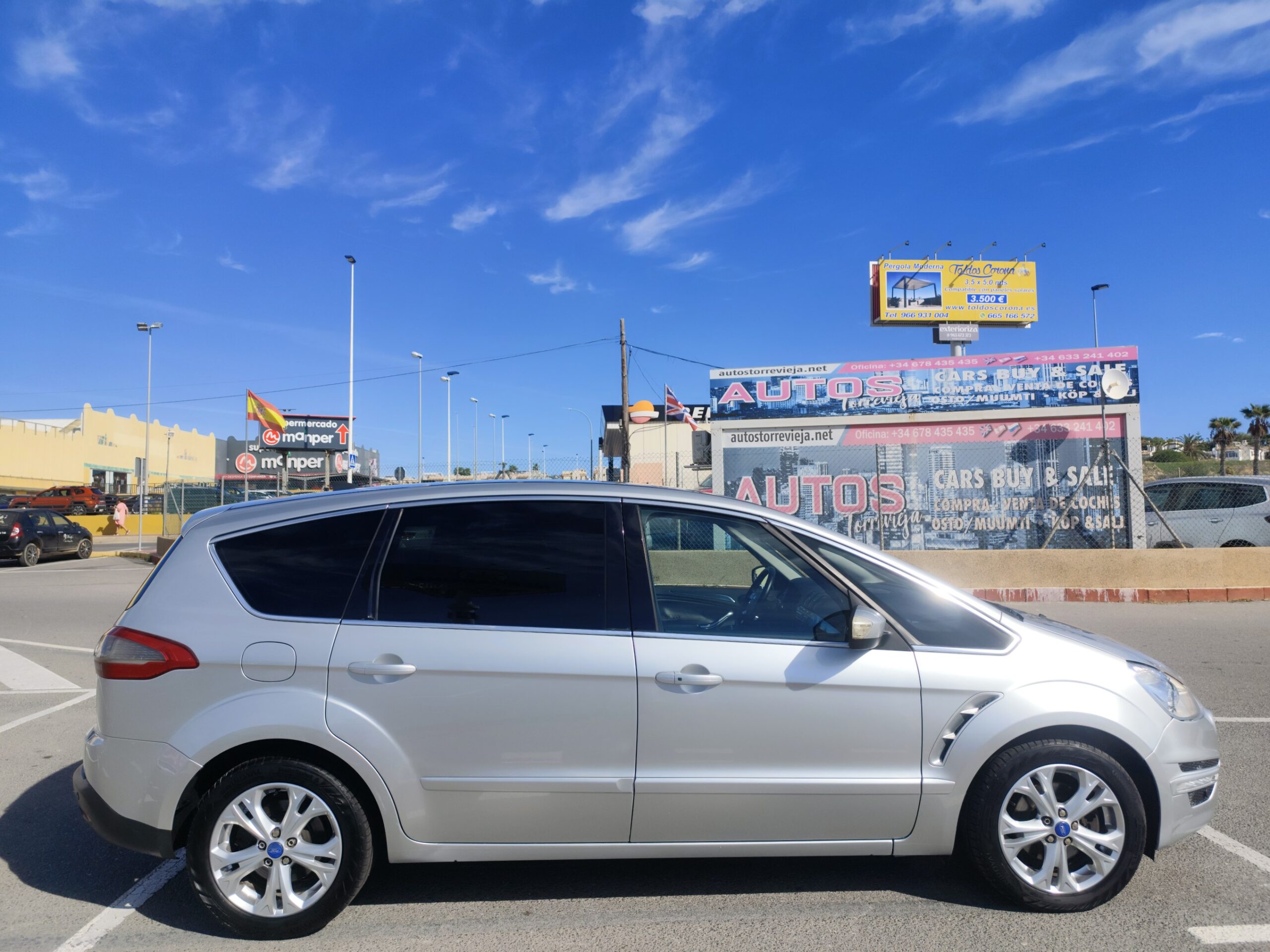 FORD S-MAX 2.0 DIESEL 163 CV 268.000 KM 2011 AUTOMATICO
