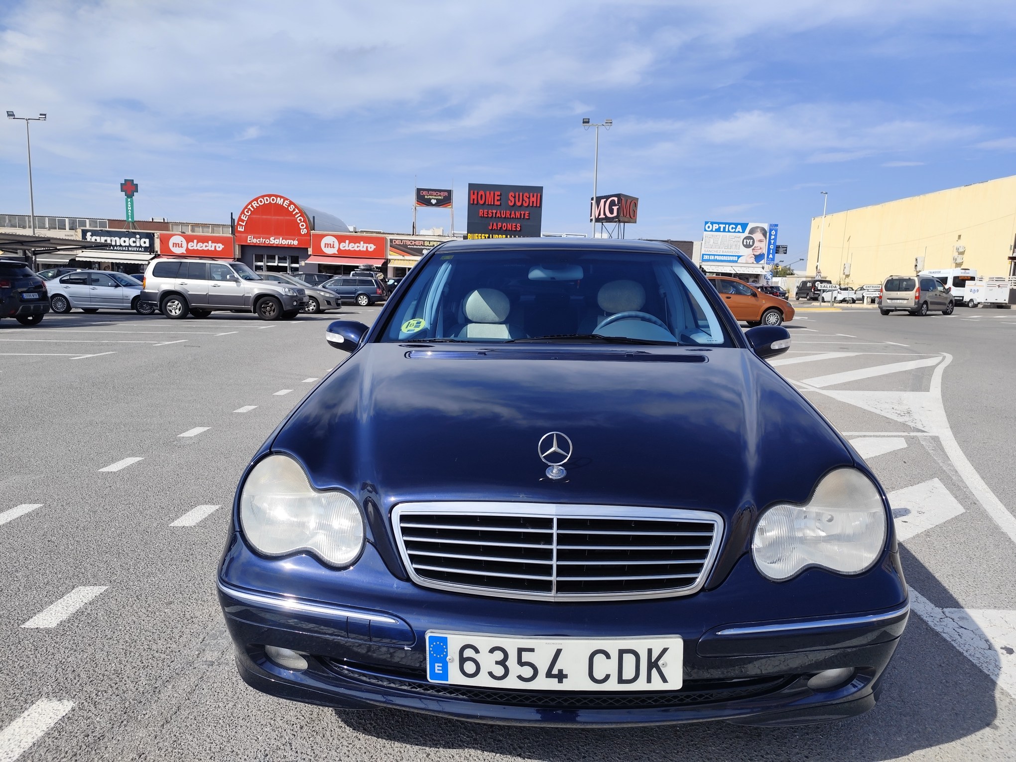 MERCEDES-BENZ C200 KOMPRESSOR 2003 1.8 GASOLINA 163 CV 180.000 KM AUTOMATICO