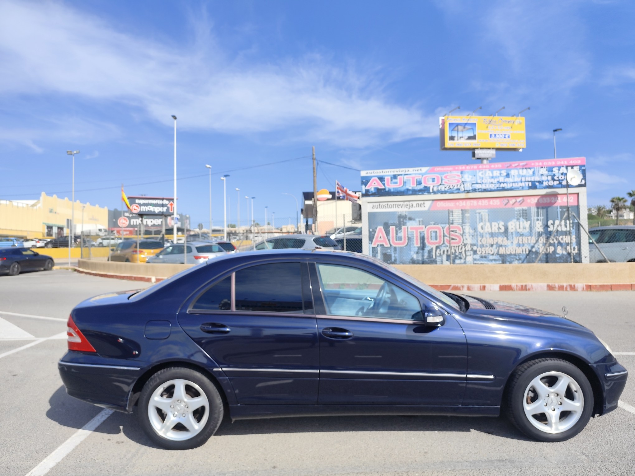 MERCEDES-BENZ C200 KOMPRESSOR 2003 1.8 GASOLINA 163 CV 180.000 KM AUTOMATICO