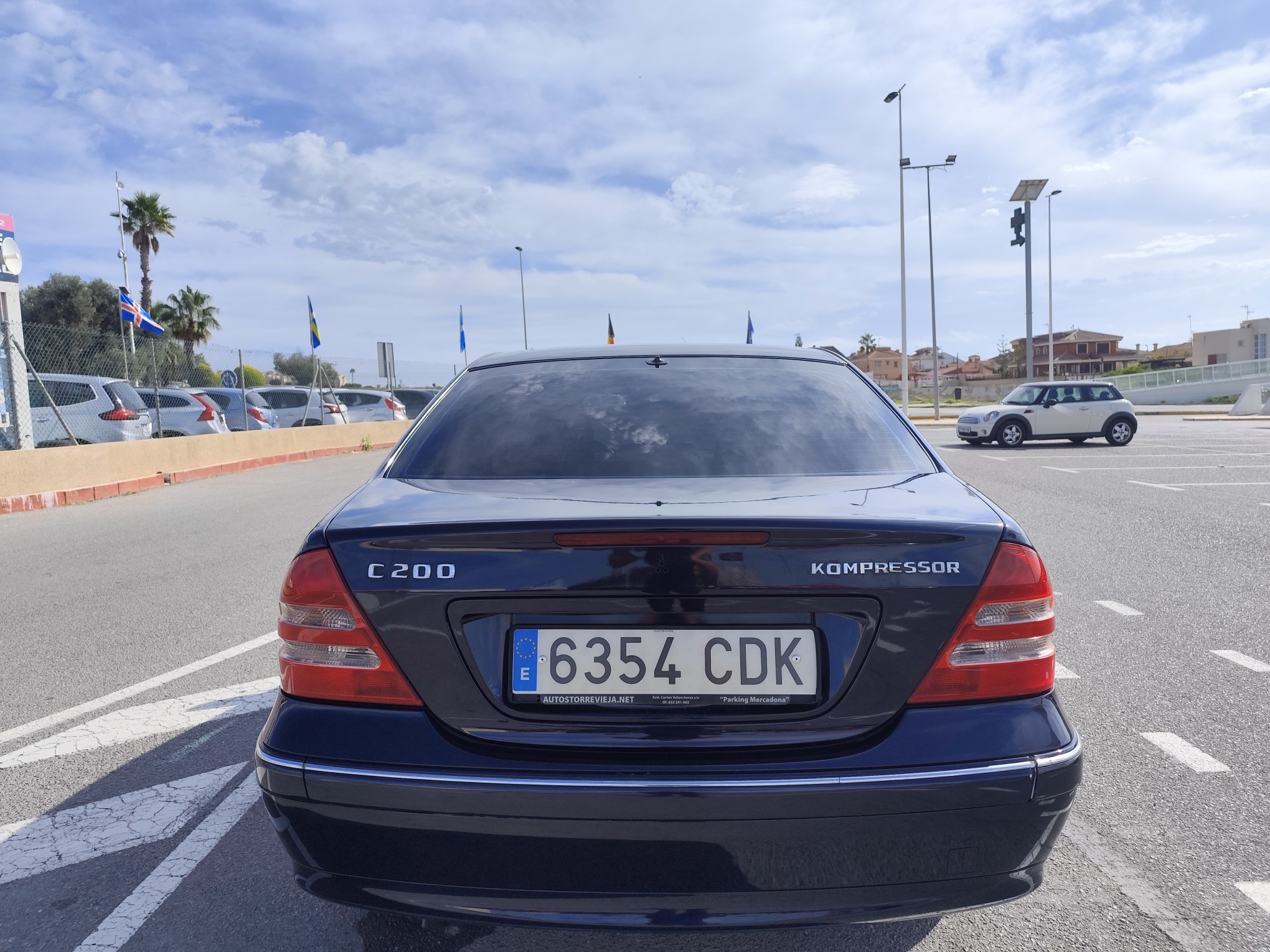 MERCEDES-BENZ C200 KOMPRESSOR 2003 1.8 GASOLINA 163 CV 180.000 KM AUTOMATICO