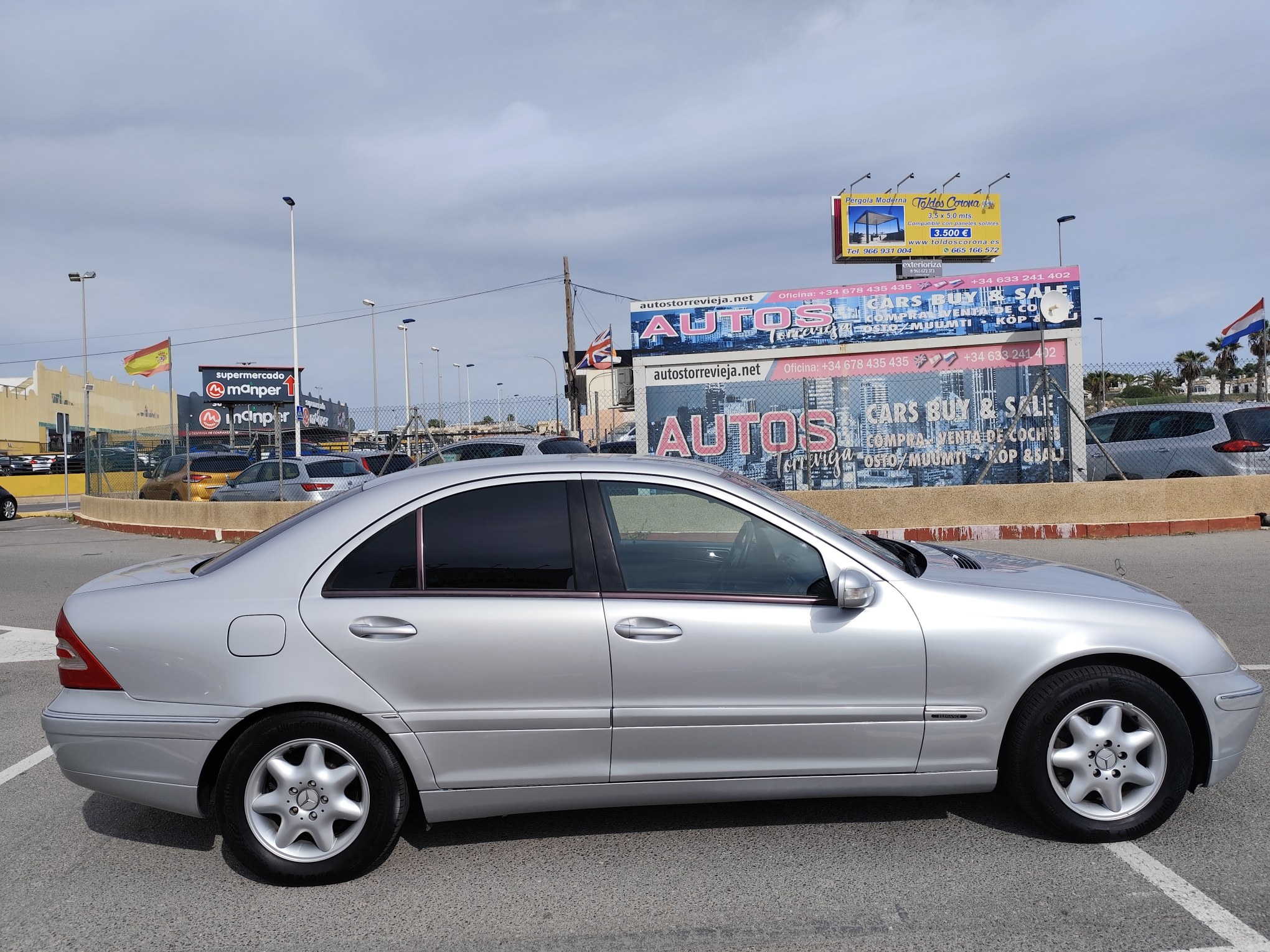 MERCEDES-BENZ C220 CDI 2.2 DIESEL 143 CV 169.000 KM 2002 AUTOMATICO