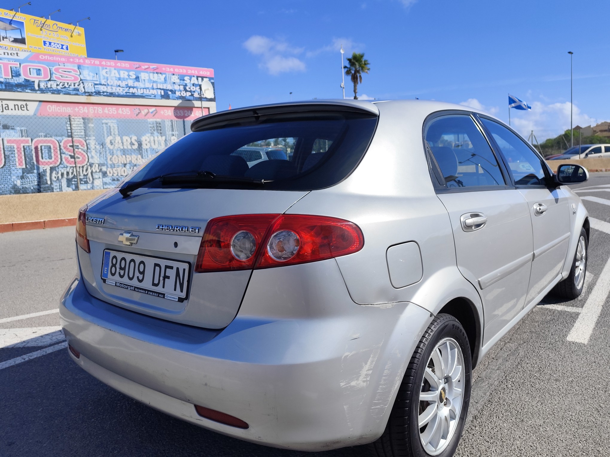 CHEVROLET LACETTI 1.8 GASOLINA 122 CV 2005 221.000 KM AUTOMATICO