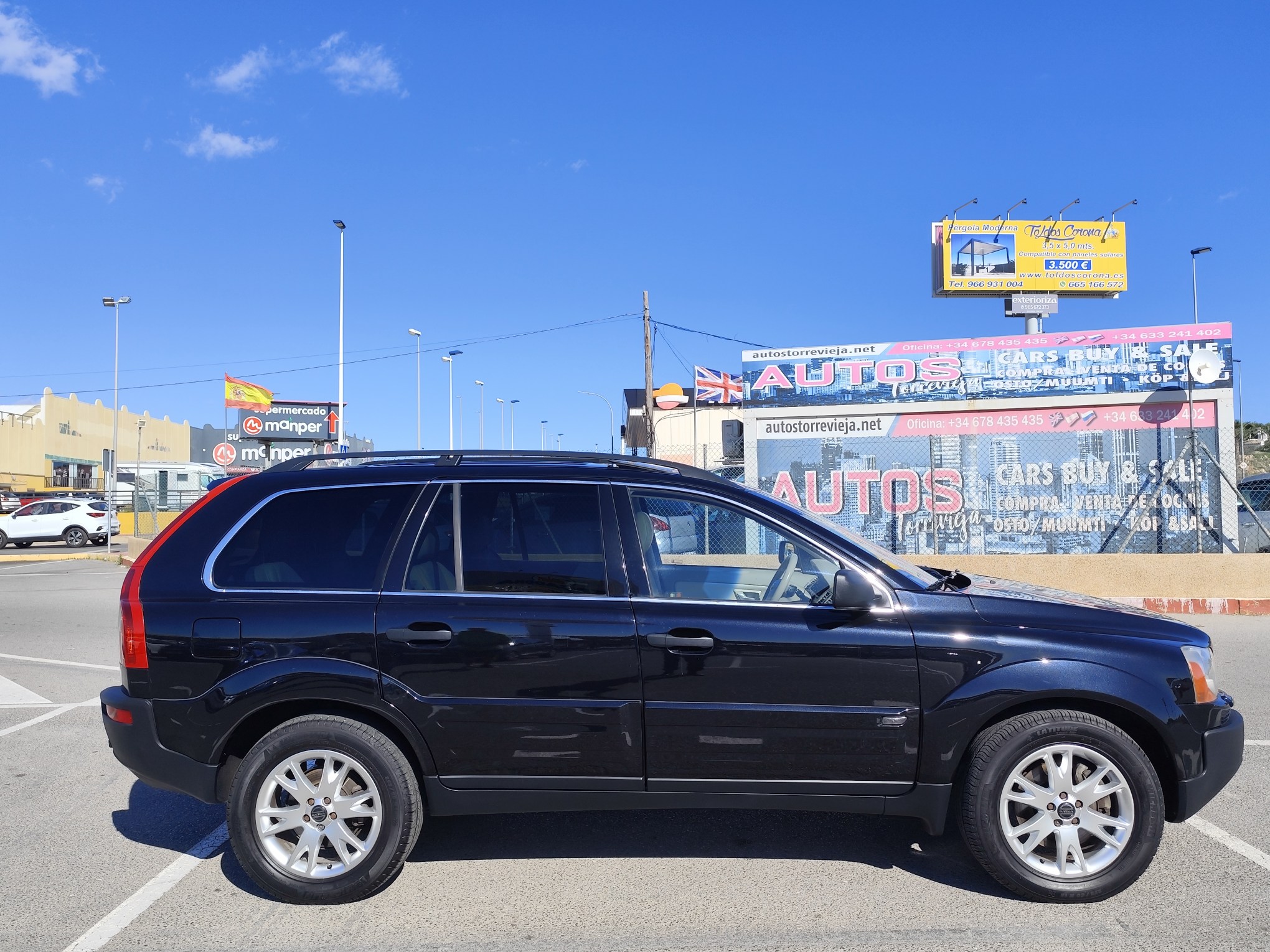 VOLVO XC-90 2.9 GASOLINA 272 CV 201.000 KM 2003 AUTOMATICO 7 PLAZAS