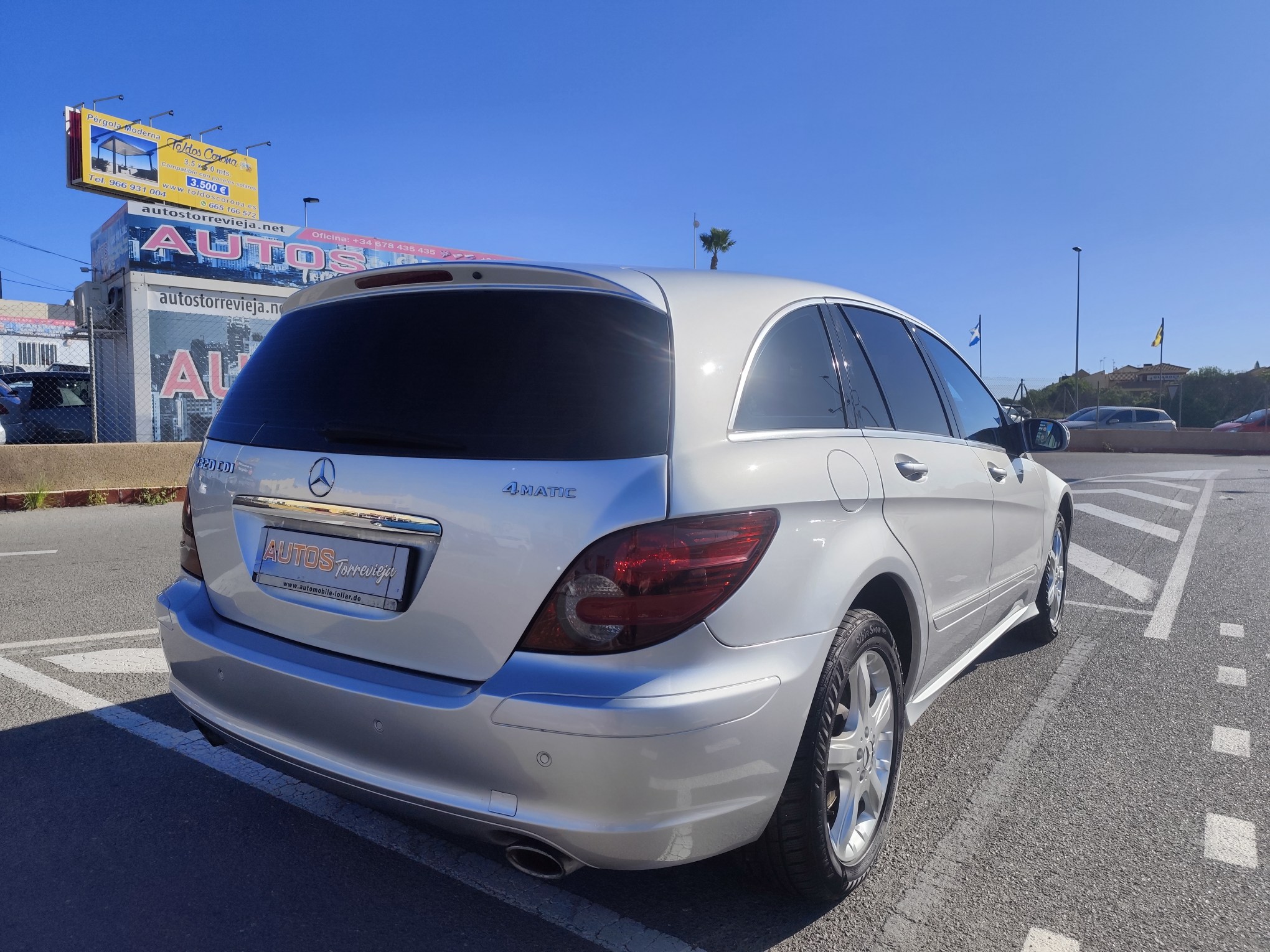 MERCEDES-BENZ R 320 CDI 3.0 DIESEL 225 CV 2007 169.000 KM 4 MATIC AUTOMATICO 6 PLAZAS