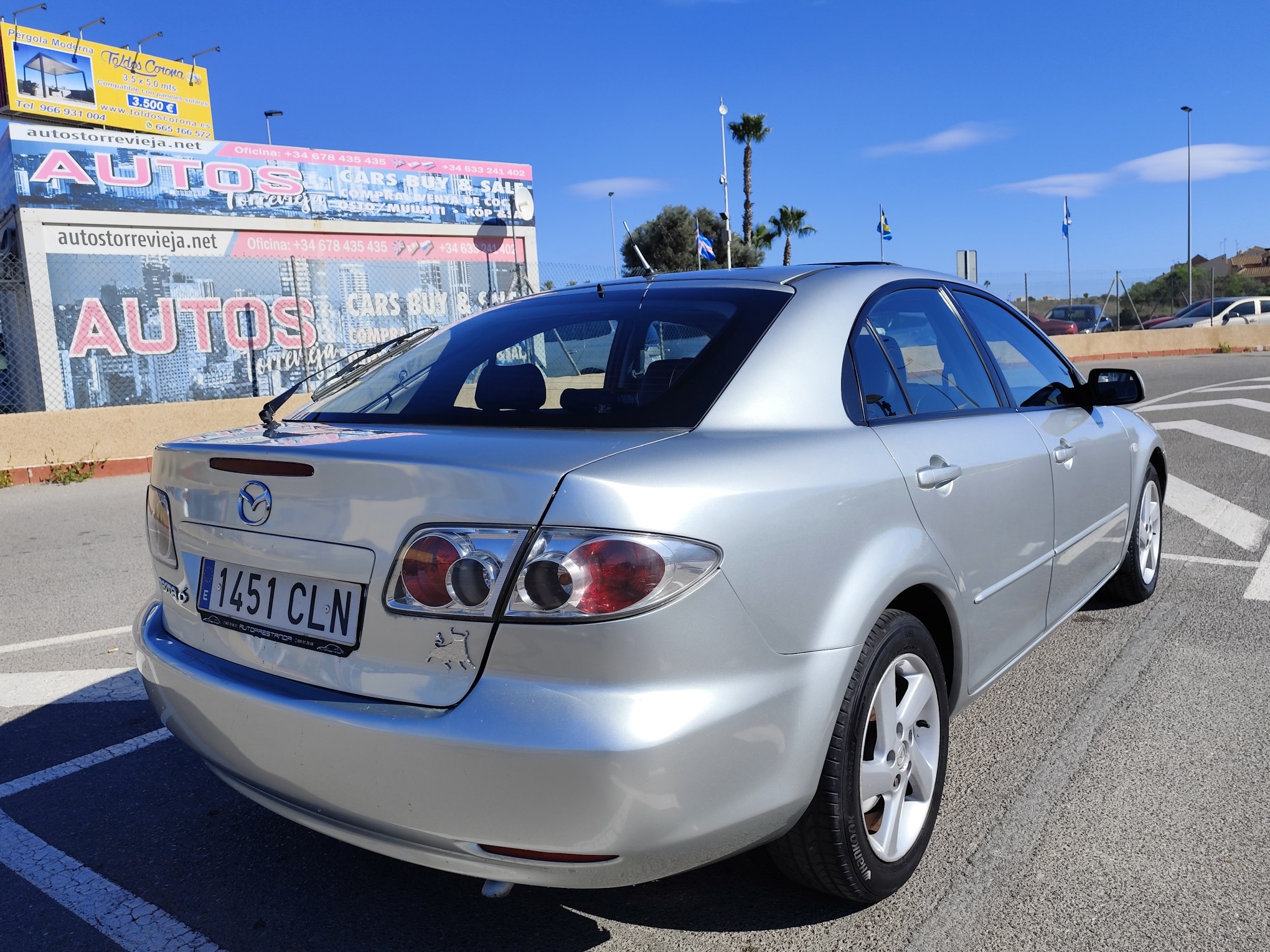 MAZDA 6 2.0 DIESEL 136 CV 249.000 KM 2003 MANUAL