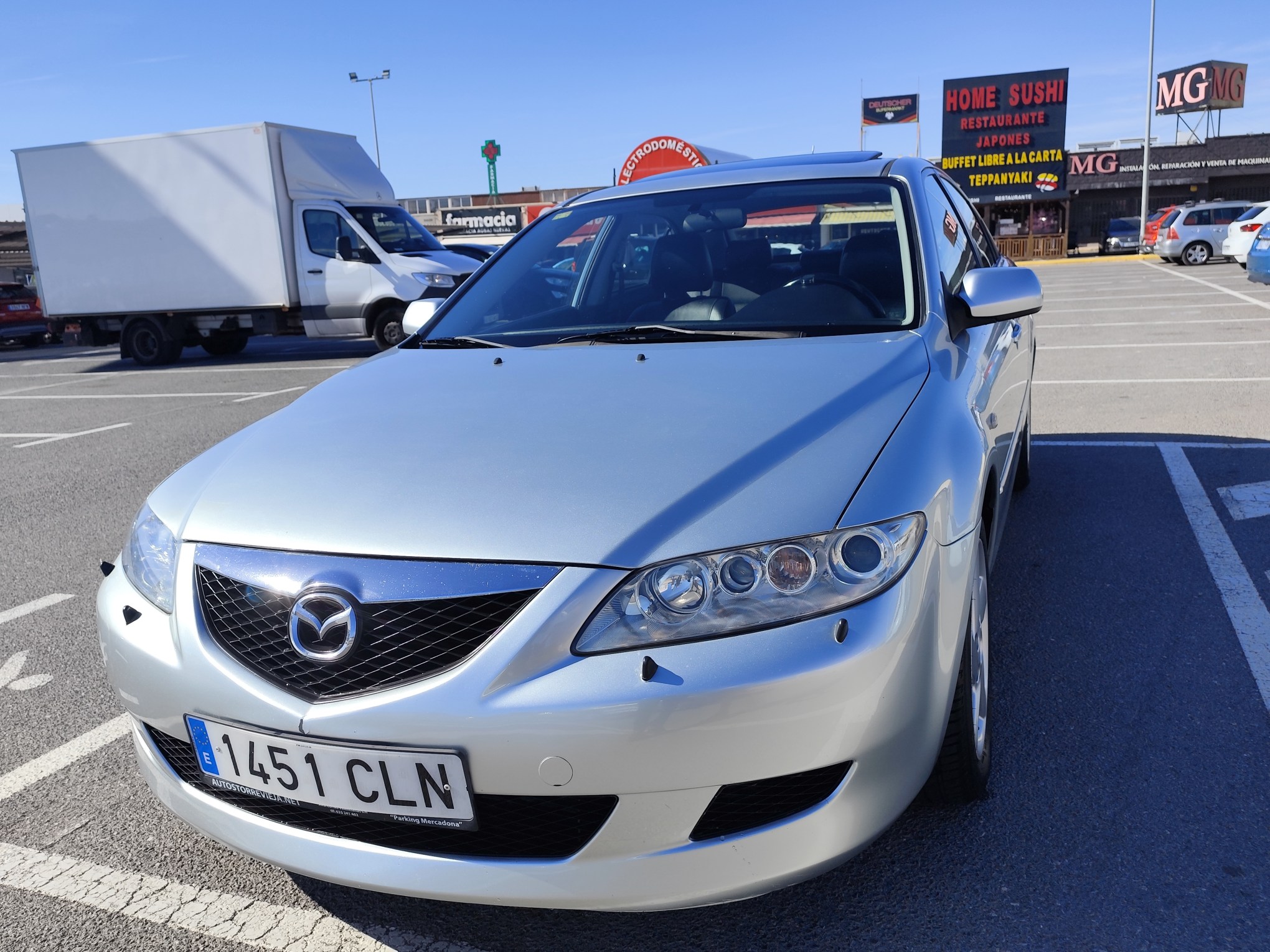 MAZDA 6 2.0 DIESEL 136 CV 249.000 KM 2003 MANUAL