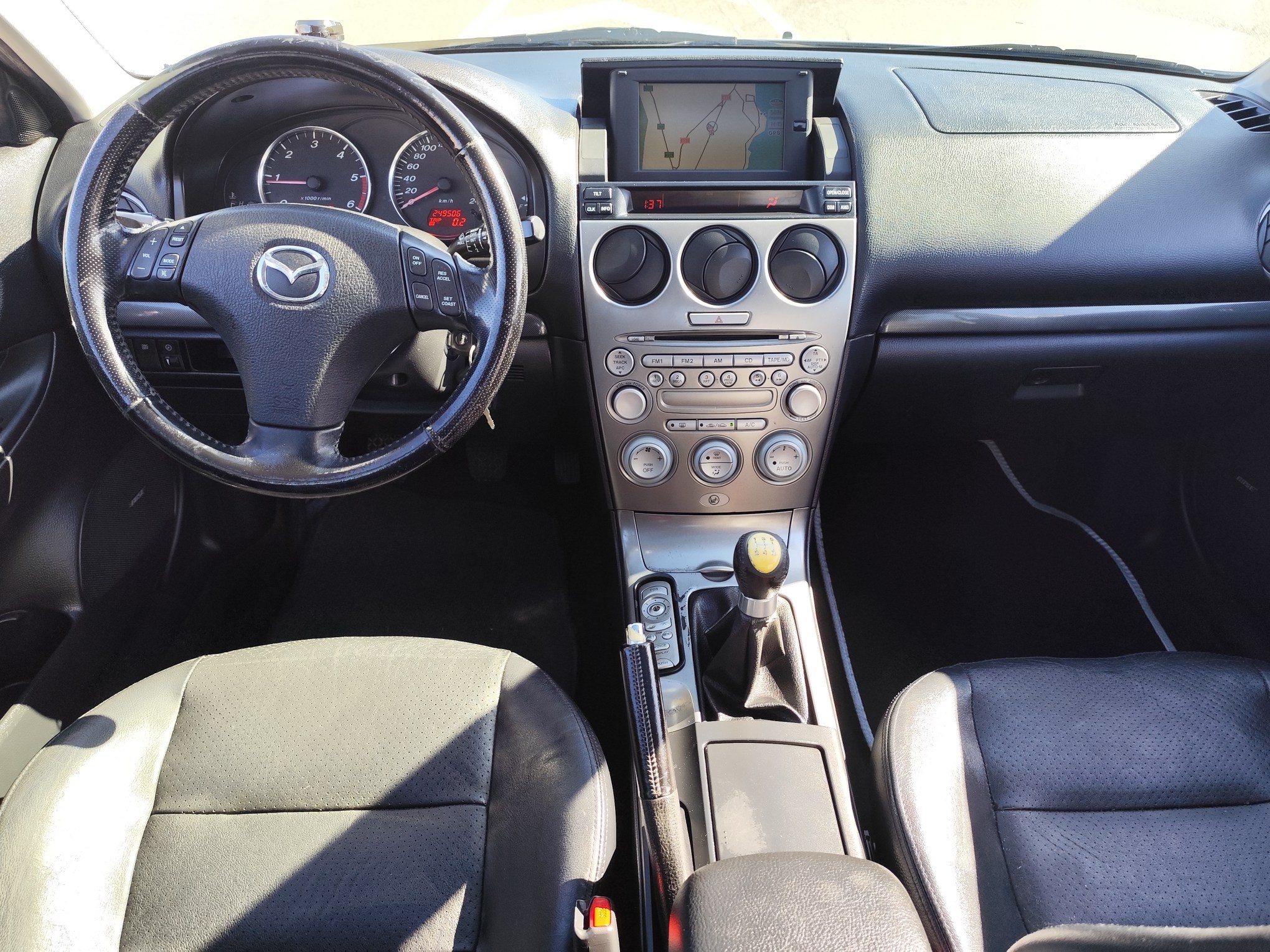 MAZDA 6 2.0 DIESEL 136 CV 249.000 KM 2003 MANUAL