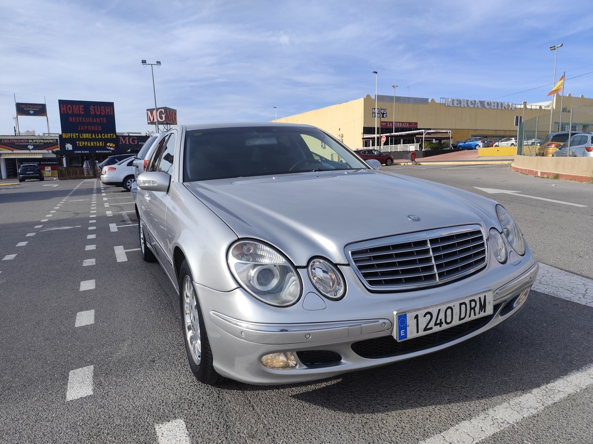 MERCEDES-BENZ E270 2.7 DIESEL 177 CV 2003 221.000 KM AUTOMATICO