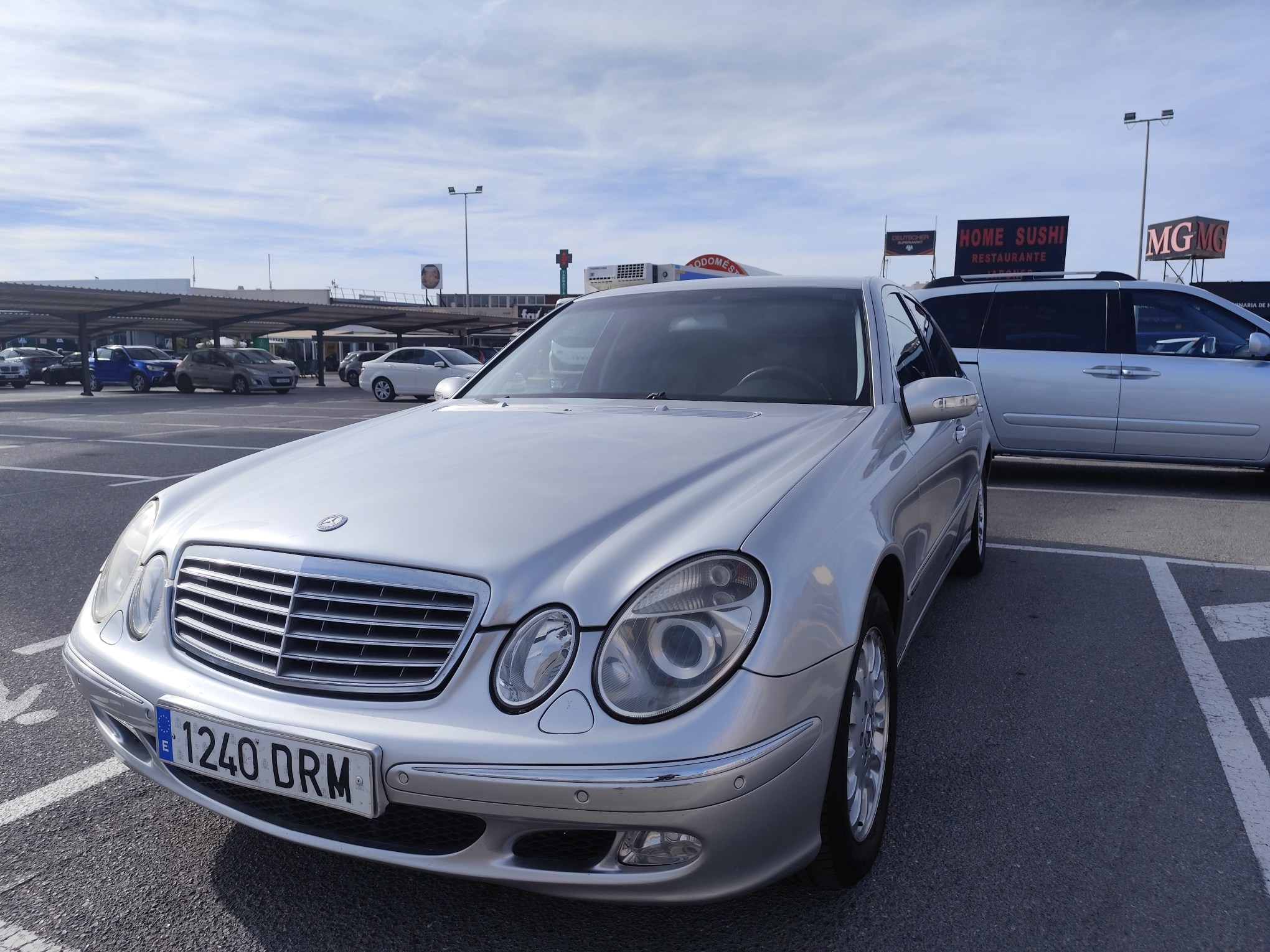 MERCEDES-BENZ E270 2.7 DIESEL 177 CV 2003 221.000 KM AUTOMATICO